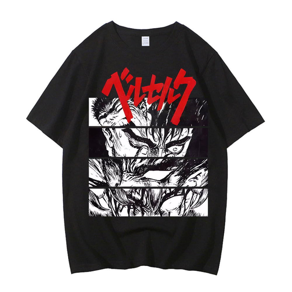Anime Merchandise Store In Japan - 2026 Neues Heißes Sommer-Anime-Berserk-T-Shirt Sommer Herren