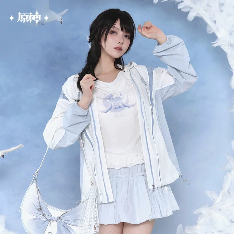 Anime Merchandise Jacket - Offiziell lizenzierte Genshin Impact Anime Columbina-Themen