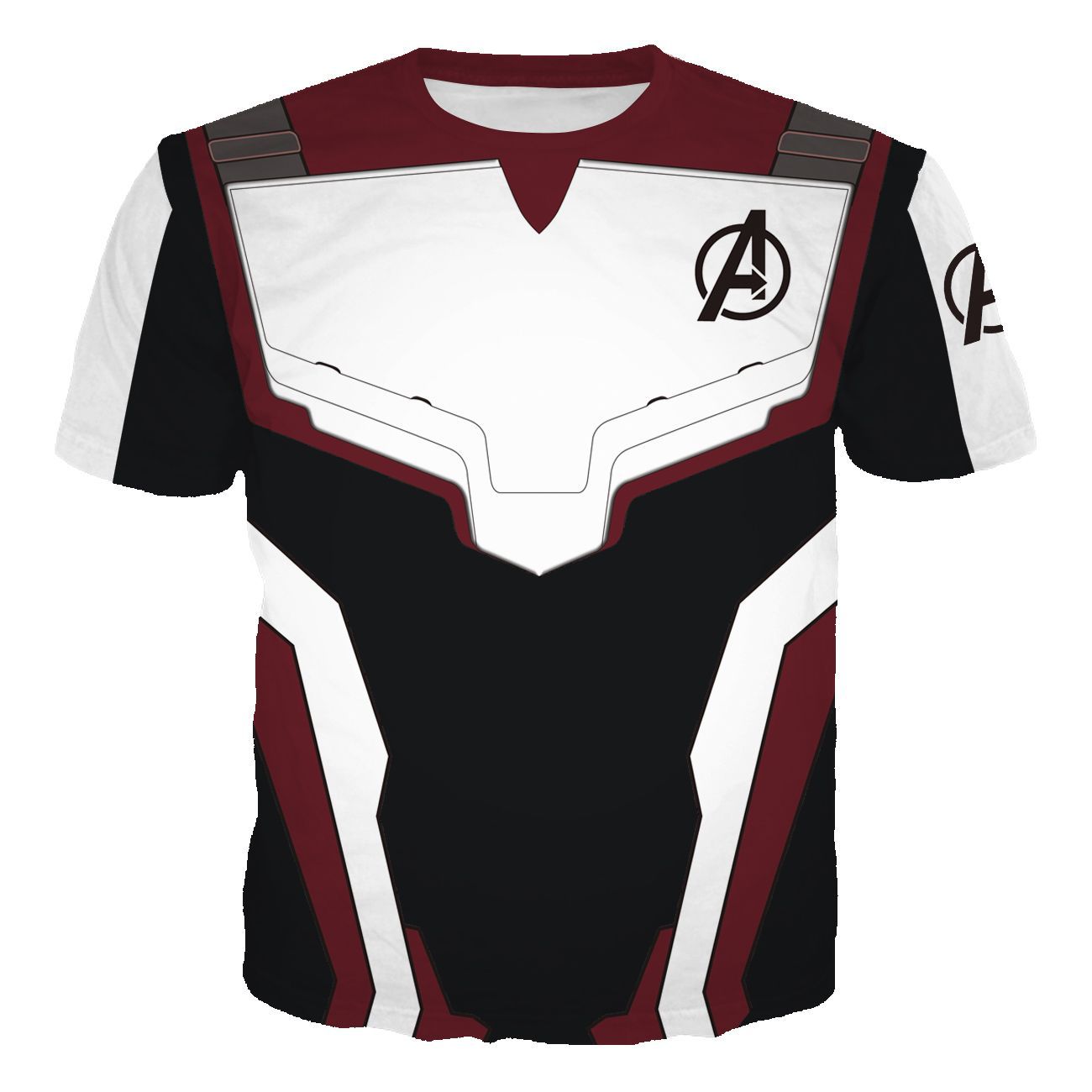 Anime Merchandise Jacket - Avengers 4 Quantum Battle Suit Kurzarm