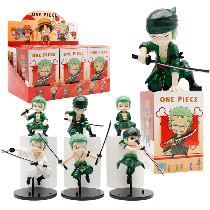 Zoro Anime Merchandise - Anime One Piece 6 Stück/Set Anime