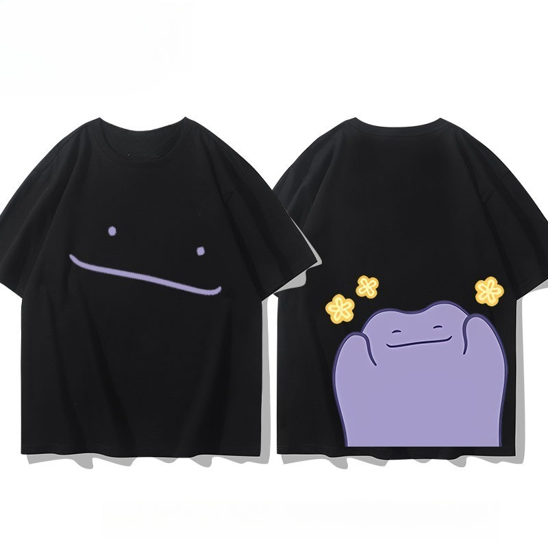 Pokemon Anime Merchandise - Pokemon 30. Jubiläum Ditto T-Shirt mit