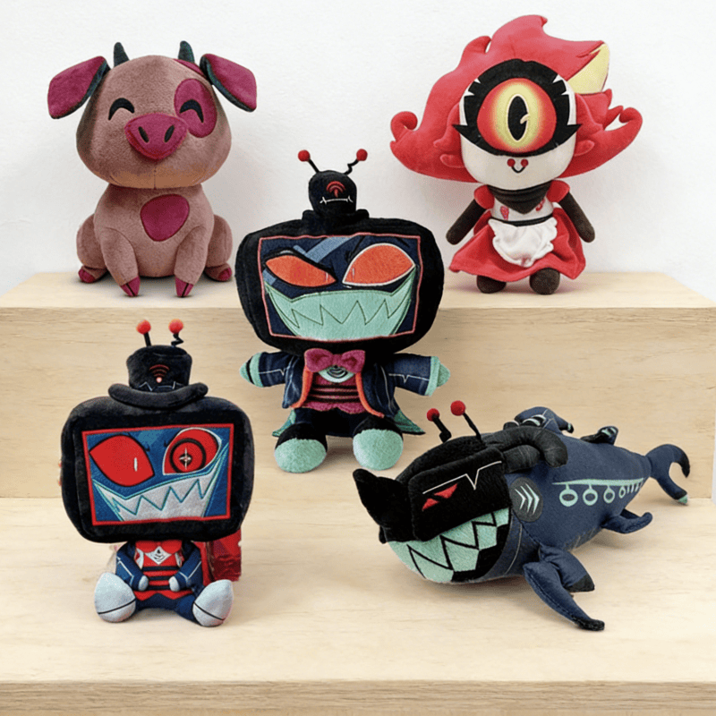 Anime Related Merchandise - Hazbin Hotel Plüschtiere, lustige, anime-zuverwandte Merchandise-Artikel,