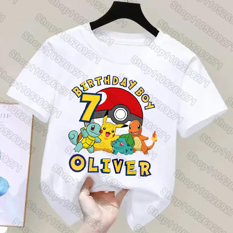 Pokemons Kinder-T-Shirts, Pika – Pokemon Anime Merchandise Bewertung und Preis