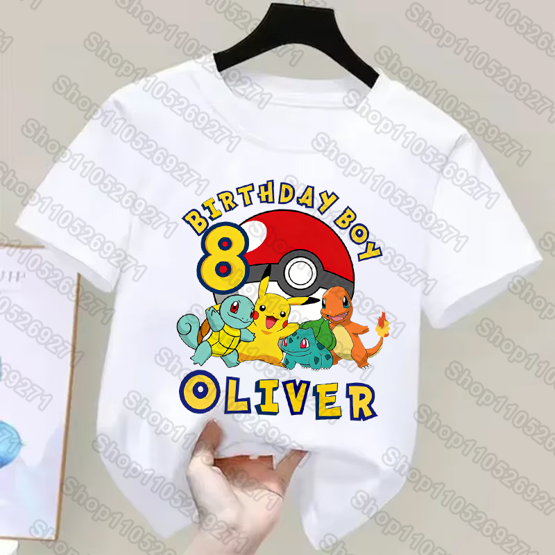 Pokemons Kinder-T-Shirts, Pika – Pokemon Anime Merchandise Bewertung und Preis