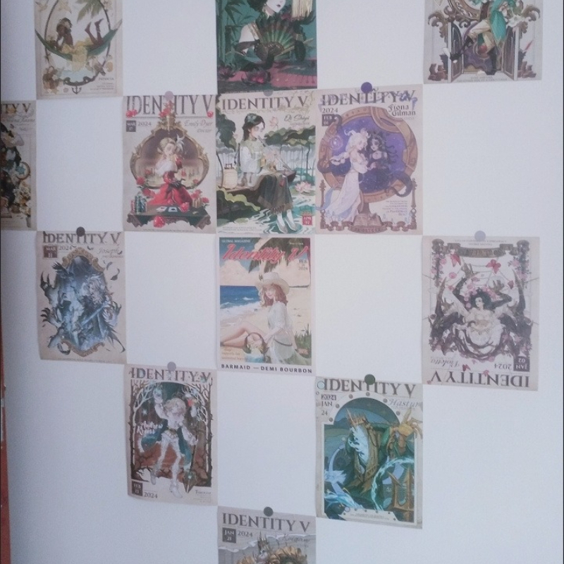 Game-Poster der Identity V-Ser – Anime Related Merchandise Bewertung und Preis