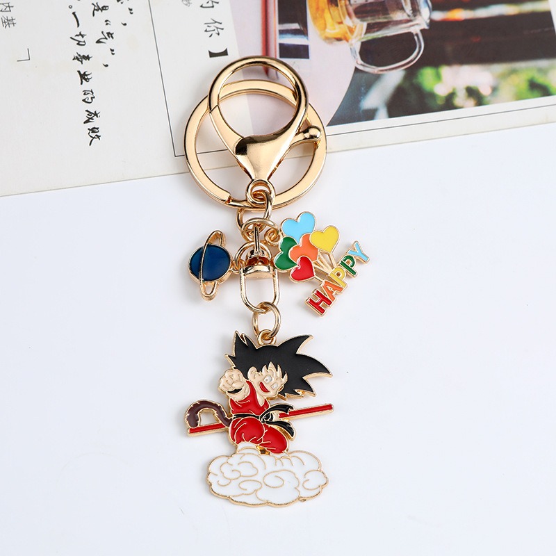 Neue Cartoon Dragon Ball Serie – Anime Merchandise Keychain Bewertung und Preis