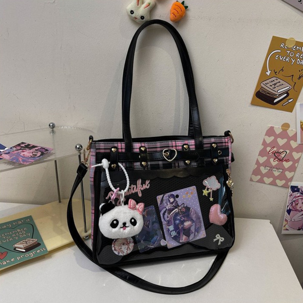 Y2K Cartoon Anime Itabag Gitte – Anime Merchandise Women Bewertung und Preis