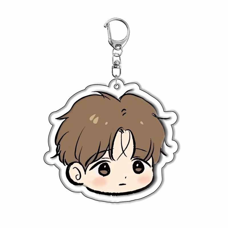 Koreanische Manhwa 'Piggy' Acr – Anime Merchandise Keychain Bewertung und Preis