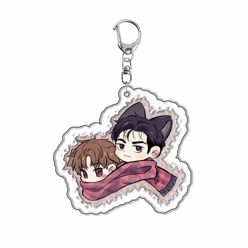 Koreanische Manhwa 'Piggy' Acr – Anime Merchandise Keychain Bewertung und Preis